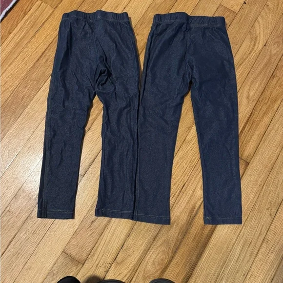 Girls Children’s Place Navy Blue Jegging Leggings size Small 5/6 - Picture 2 of 4